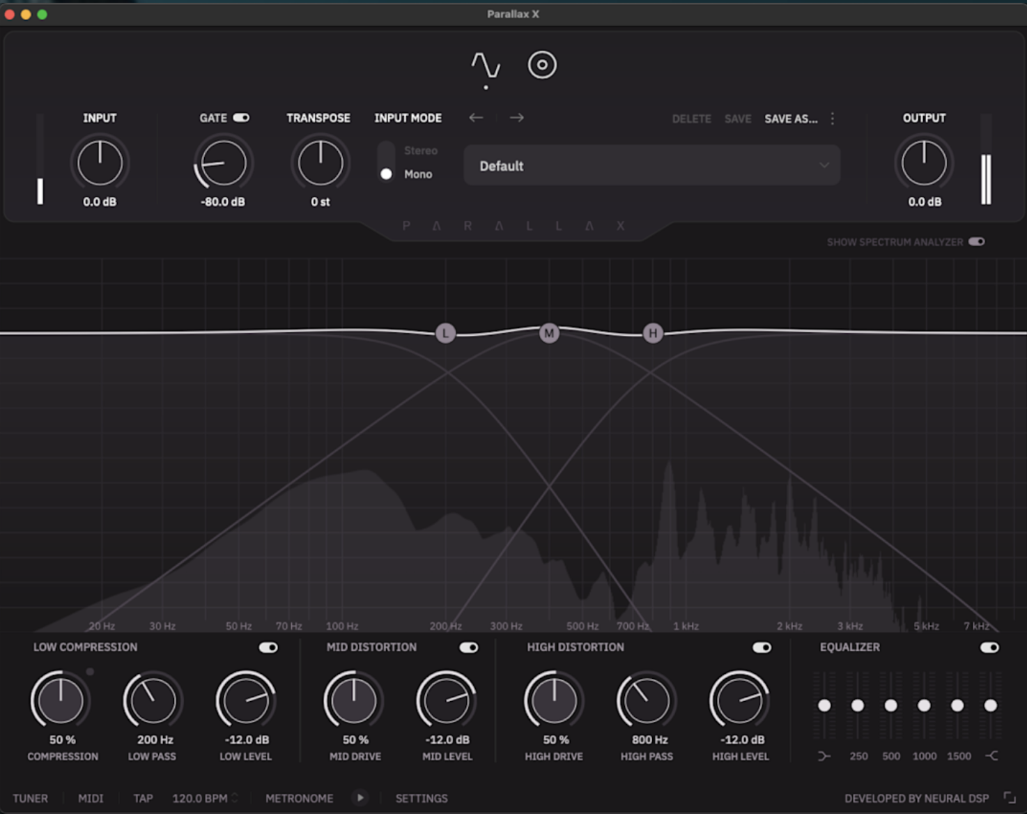 Neural DSP Parallax X